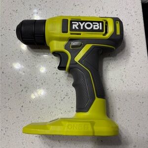 RYOBI Yellow Cordless Drill/Driver Body - Compact Home Tool